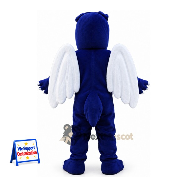 Eagle Mascot Costume - Blue for Birthday Parties Eagle Mascot Costume - Blue for Birthday Parties