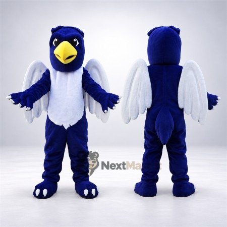 Eagle Mascot Costume - Blue for Birthday Parties Eagle Mascot Costume - Blue for Birthday Parties