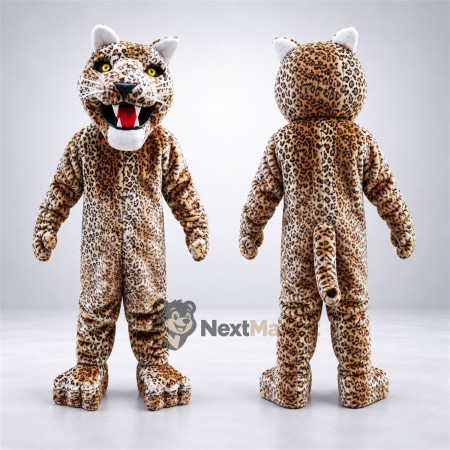 Leopard Mascot Costume - Spotted for Festivals Leopard Mascot Costume - Spotted for Festivals