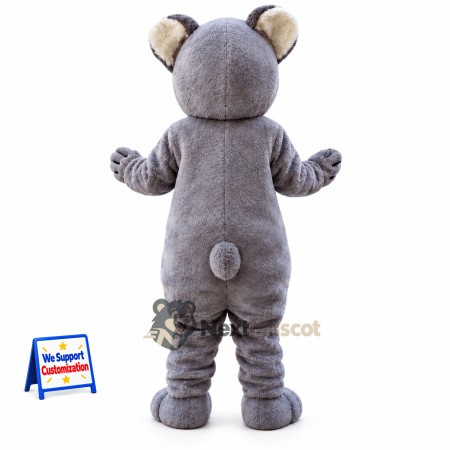 Koala Mascot Costume - Gray for Community Events Koala Mascot Costume - Gray for Community Events