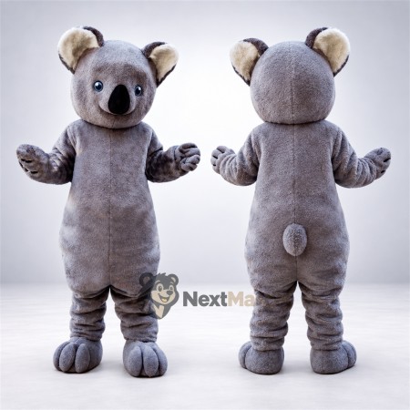 Koala Mascot Costume - Gray for Community Events Koala Mascot Costume - Gray for Community Events