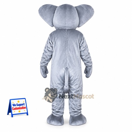 Elephant Mascot Costume - Gray for Birthday Parties Elephant Mascot Costume - Gray for Birthday Parties