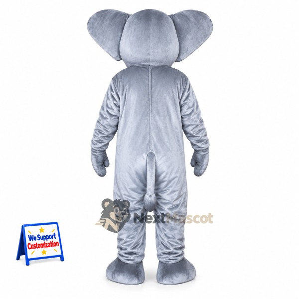 Elephant Mascot Costume - Gray for Birthday Parties Elephant Mascot Costume - Gray for Birthday Parties