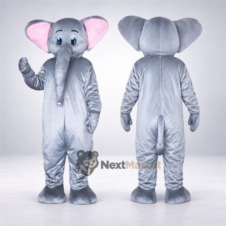 Elephant Mascot Costume - Gray for Birthday Parties Elephant Mascot Costume - Gray for Birthday Parties