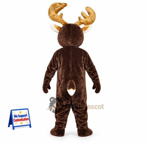 Deer Mascot Costume - Brown for Sports Days Deer Mascot Costume - Brown for Sports Days