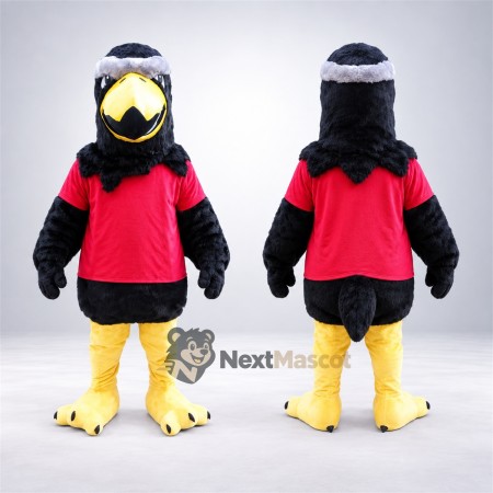 Eagle Mascot Costume - Red Shirt Eagle Mascot Costume - Red Shirt