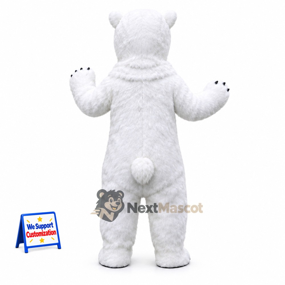 Polar Bear Mascot Costume for Festivals Polar Bear Mascot Costume for Festivals