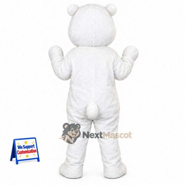 Bear Mascot Costume - White for Community Events Bear Mascot Costume - White for Community Events