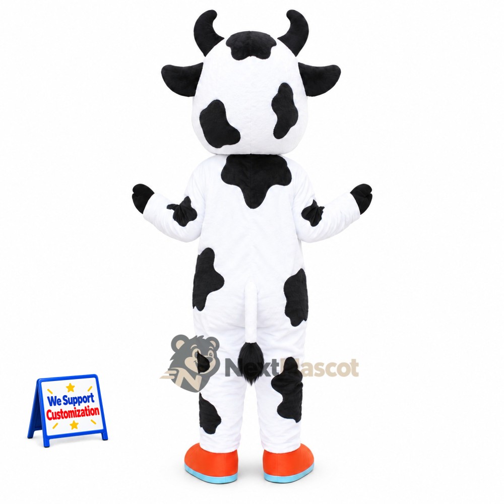 Cow Mascot Costume - Spotted for Team Events Cow Mascot Costume - Spotted for Team Events