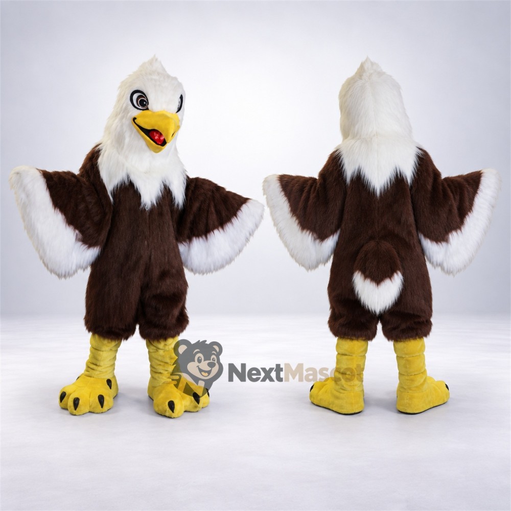 Bald Eagle Mascot Costume for Fairs Bald Eagle Mascot Costume for Fairs