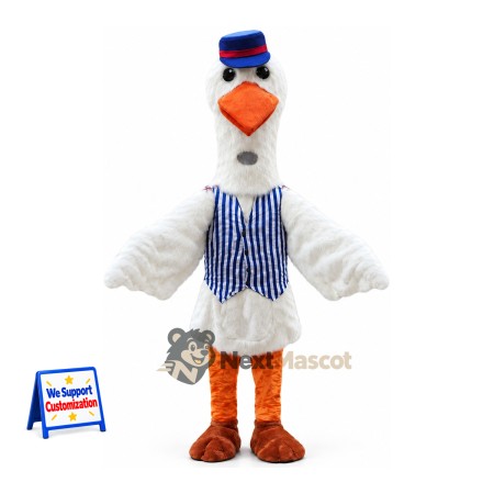 Goose Mascot Costume - Top Hat Goose Mascot Costume - Top Hat