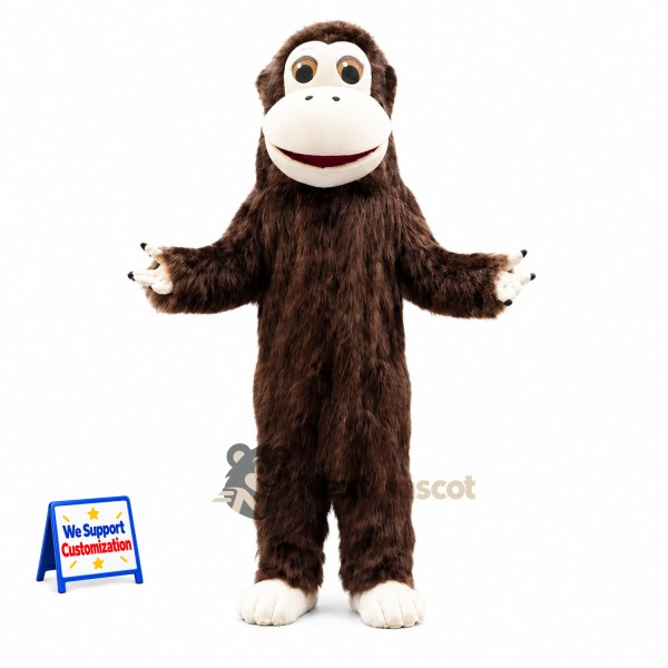 Monkey Mascot Costume - Brown for Birthday Parties