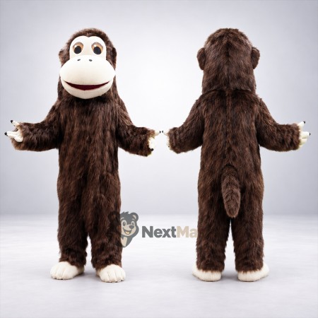 Monkey Mascot Costume - Brown for Birthday Parties Monkey Mascot Costume - Brown for Birthday Parties