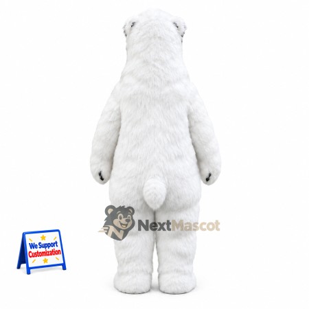 Polar Bear Mascot Costume for Birthday Parties Polar Bear Mascot Costume for Birthday Parties