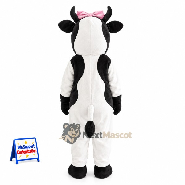 Cow Mascot Costume - Pink Skirt Cow Mascot Costume - Pink Skirt
