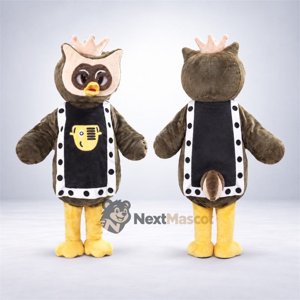 Owl Mascot Costume - Royal Robe