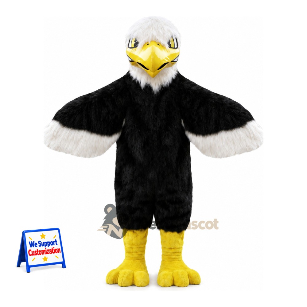 Bald Eagle Mascot Costume for Fan Events Bald Eagle Mascot Costume for Fan Events