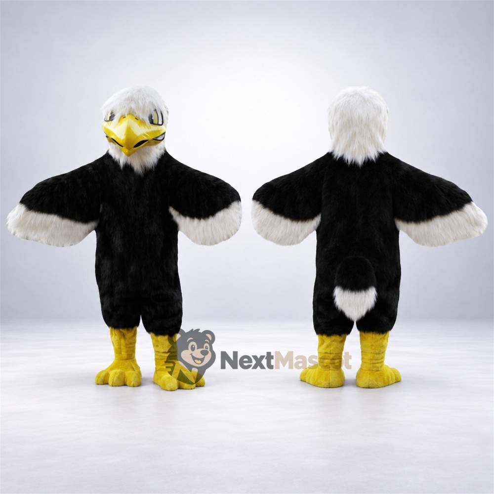 Bald Eagle Mascot Costume for Fan Events Bald Eagle Mascot Costume for Fan Events