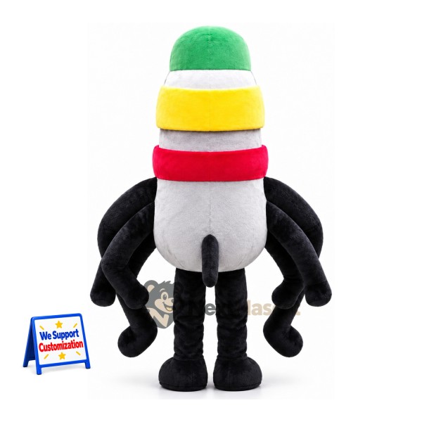 Spider Mascot Costume - Black Spider Mascot Costume - Black