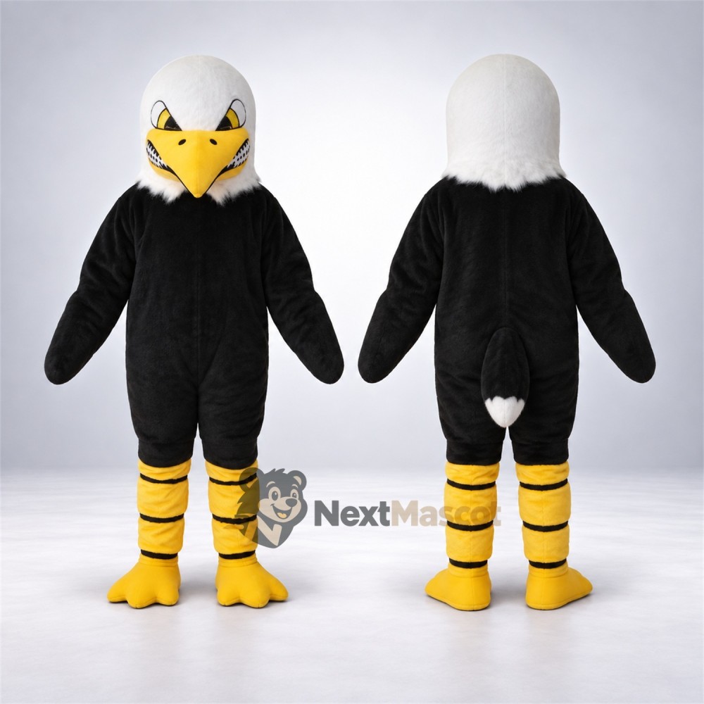 Bald Eagle Mascot Costume for Campus Events Bald Eagle Mascot Costume for Campus Events