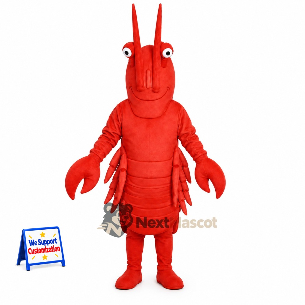 Lobster Mascot Costume - Red for Sea Life Shows Lobster Mascot Costume - Red for Sea Life Shows
