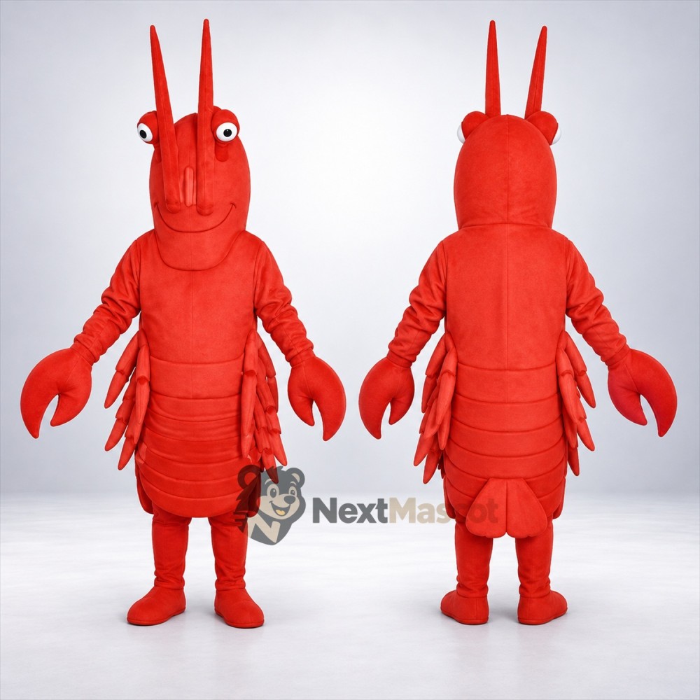 Lobster Mascot Costume - Red for Sea Life Shows Lobster Mascot Costume - Red for Sea Life Shows