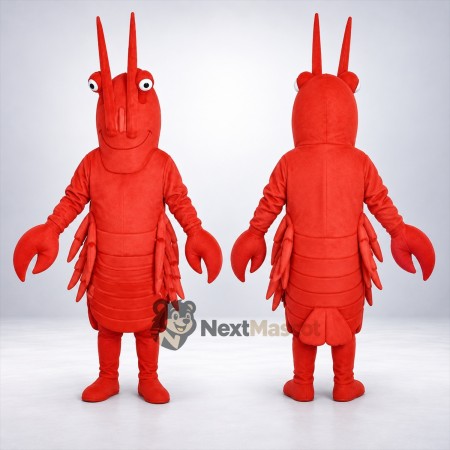 Lobster Mascot Costume - Red for Sea Life Shows Lobster Mascot Costume - Red for Sea Life Shows