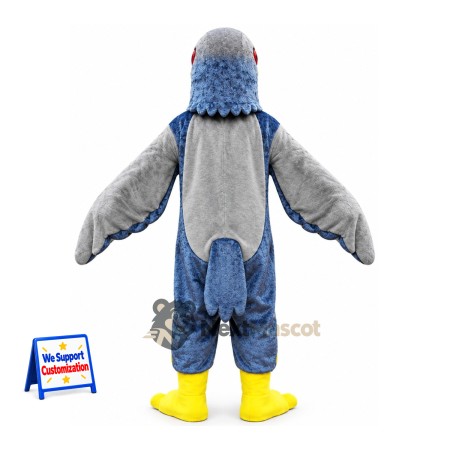 Eagle Mascot Costume - Gray Eagle Mascot Costume - Gray
