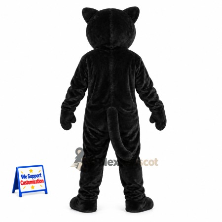 Panther Mascot Costume - Black for Festivals Panther Mascot Costume - Black for Festivals