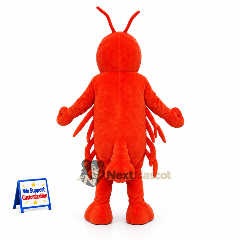 Lobster Mascot Costume - Red for Beach Parties Lobster Mascot Costume - Red for Beach Parties