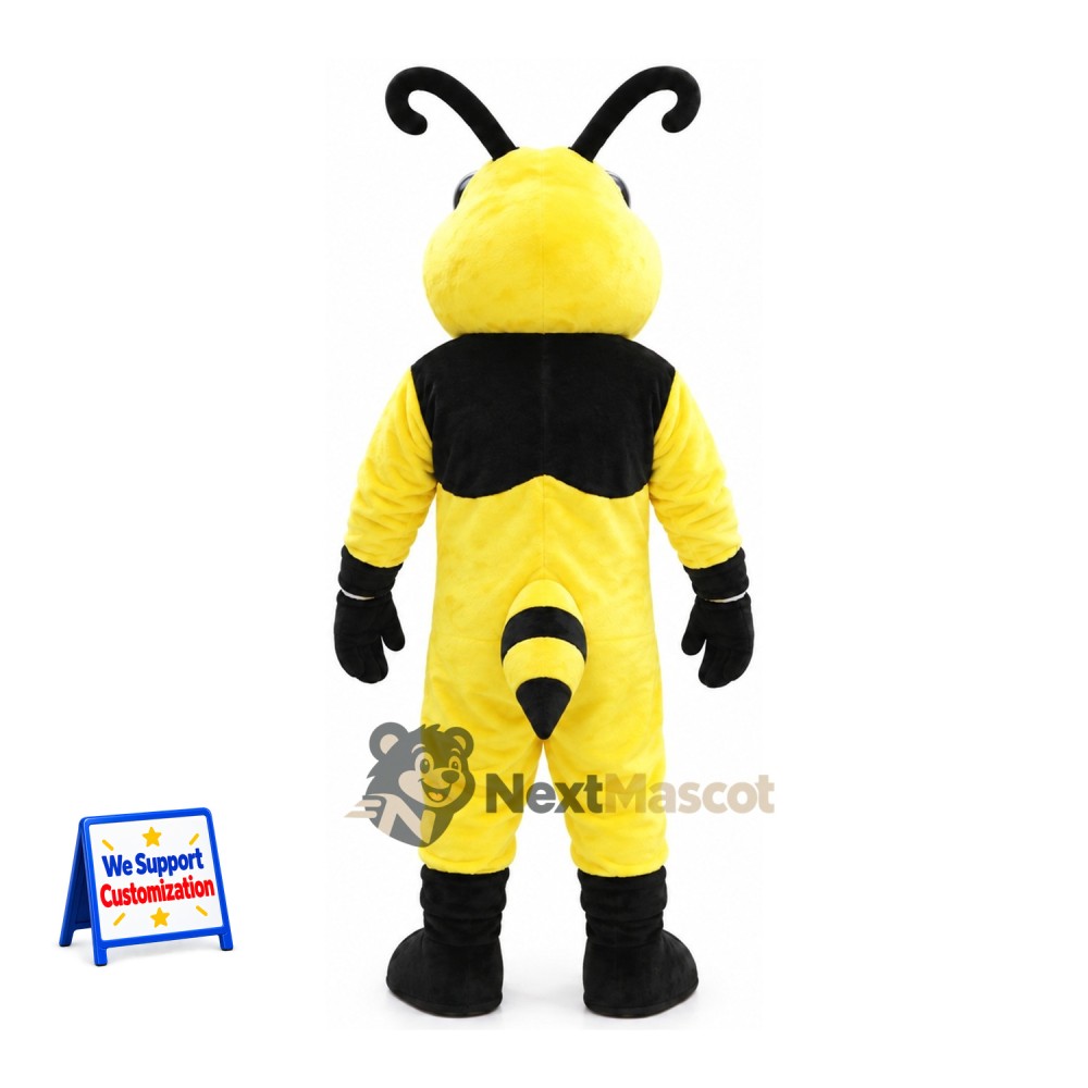 Bee Mascot Costume - Muscular for Garden Events Bee Mascot Costume - Muscular for Garden Events