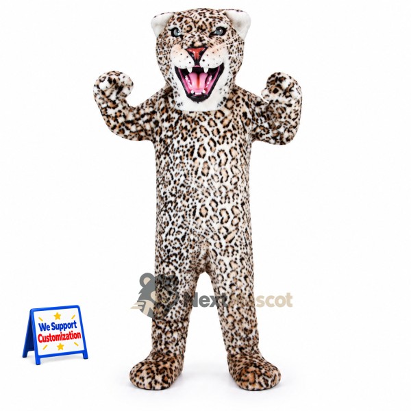Leopard Mascot Costume - Spotted for Birthday Parties