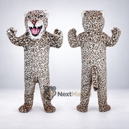 Leopard Mascot Costume - Spotted for Birthday Parties Leopard Mascot Costume - Spotted for Birthday Parties