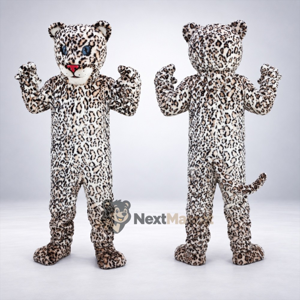 Leopard Mascot Costume - Spotted for Sports Days Leopard Mascot Costume - Spotted for Sports Days