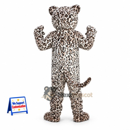 Leopard Mascot Costume - Spotted for Sports Days Leopard Mascot Costume - Spotted for Sports Days