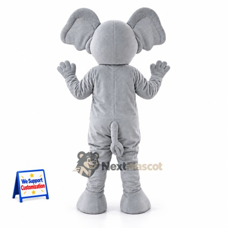 Elephant Mascot Costume - Gray for Sports Days Elephant Mascot Costume - Gray for Sports Days