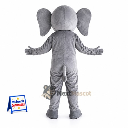 Elephant Mascot Costume - Gray for School Spirit Elephant Mascot Costume - Gray for School Spirit