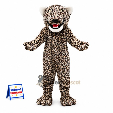 Leopard Mascot Costume - Spotted for School Spirit Leopard Mascot Costume - Spotted for School Spirit