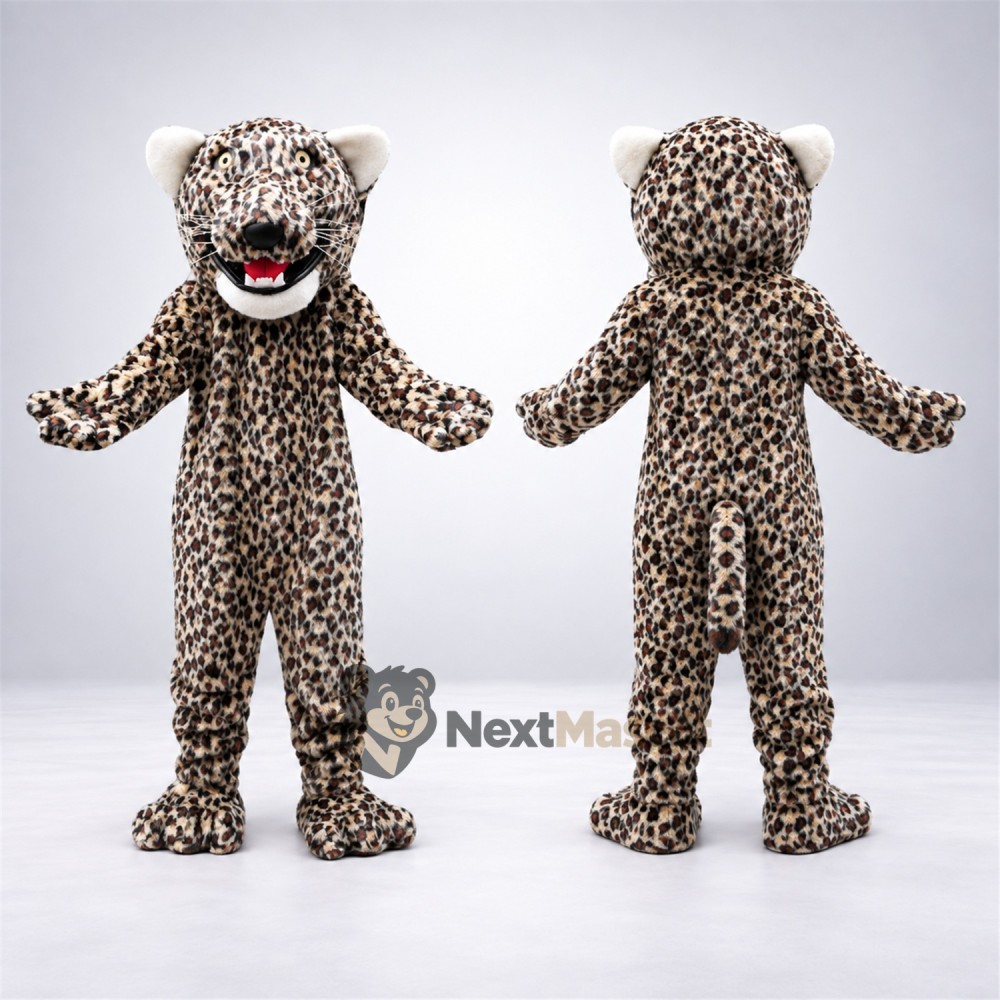 Leopard Mascot Costume - Spotted for School Spirit Leopard Mascot Costume - Spotted for School Spirit