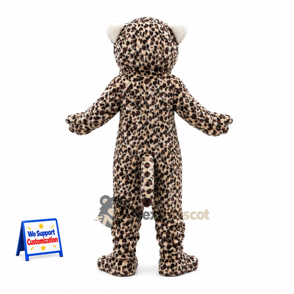 Leopard Mascot Costume - Spotted for School Spirit Leopard Mascot Costume - Spotted for School Spirit