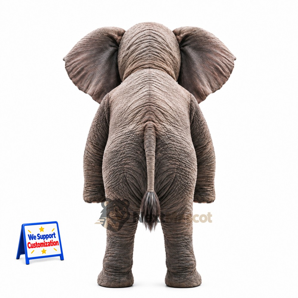 Elephant Mascot Costume - Gray for Pep Rallies Elephant Mascot Costume - Gray for Pep Rallies