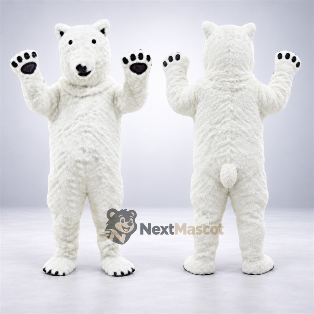 Polar Bear Mascot Costume for Sports Days Polar Bear Mascot Costume for Sports Days