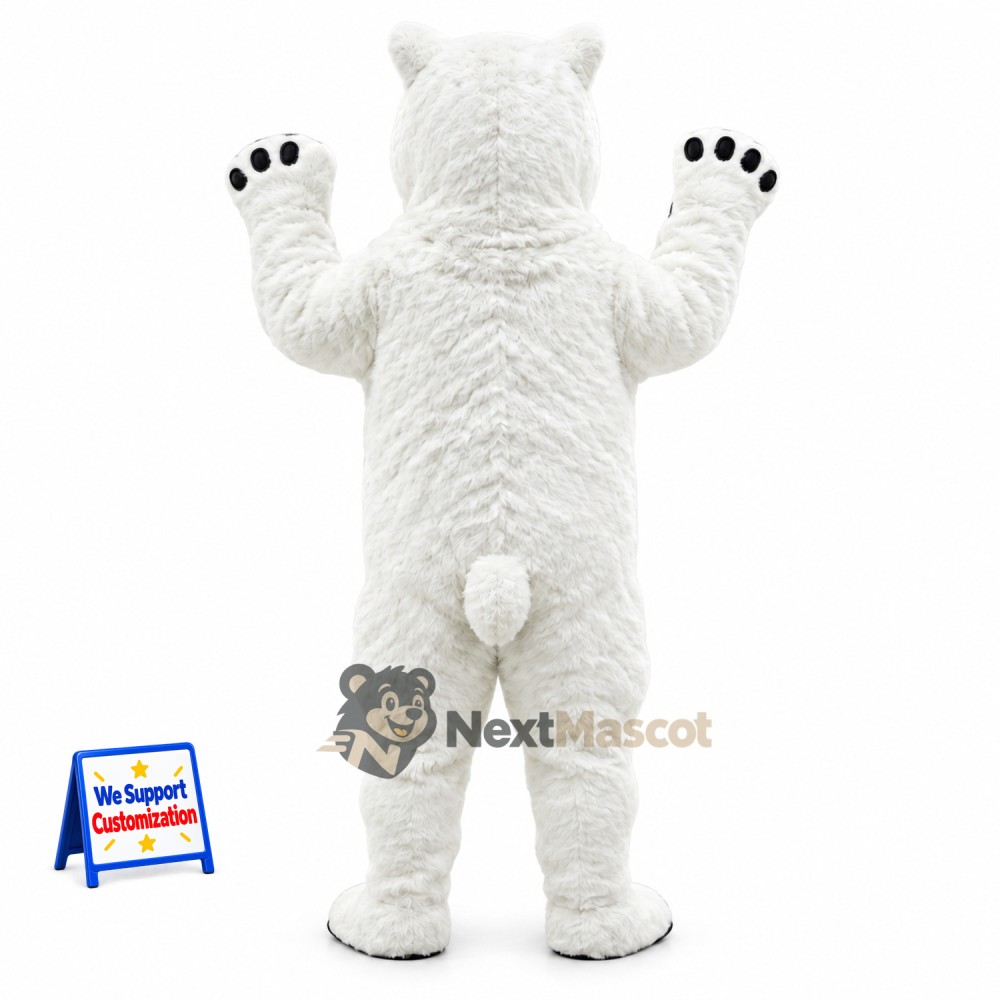 Polar Bear Mascot Costume for Sports Days Polar Bear Mascot Costume for Sports Days