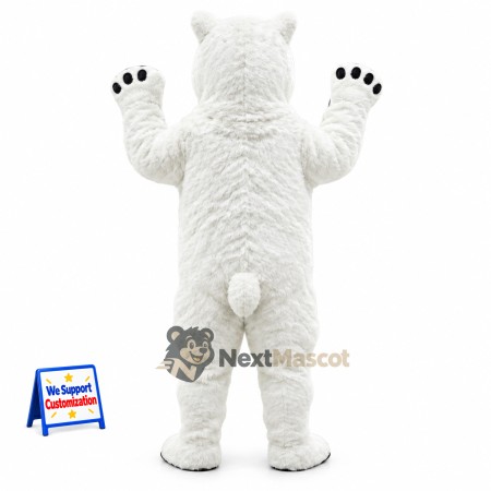 Polar Bear Mascot Costume for Sports Days Polar Bear Mascot Costume for Sports Days