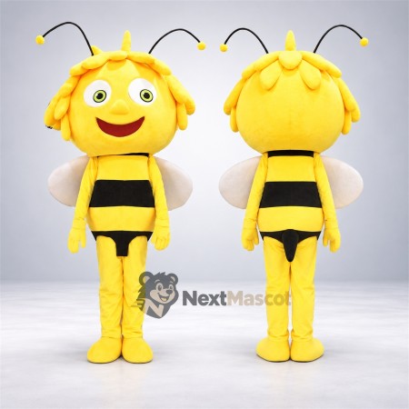 Bee Mascot Costume - Yellow for Spring Festivals Bee Mascot Costume - Yellow for Spring Festivals