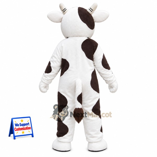 Cow Mascot Costume - Spotted for Promotions Cow Mascot Costume - Spotted for Promotions