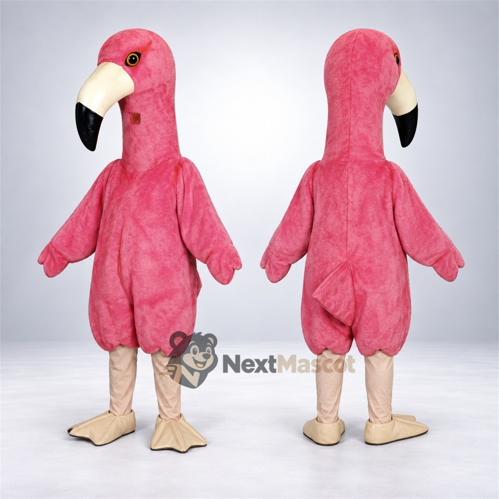 Flamingo Mascot Costume - Pink for Parades Flamingo Mascot Costume - Pink for Parades