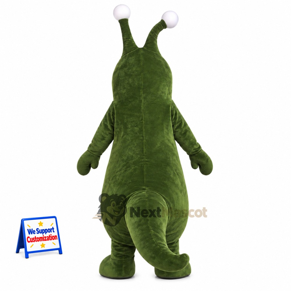 Slug Mascot Costume - Green Slug Mascot Costume - Green
