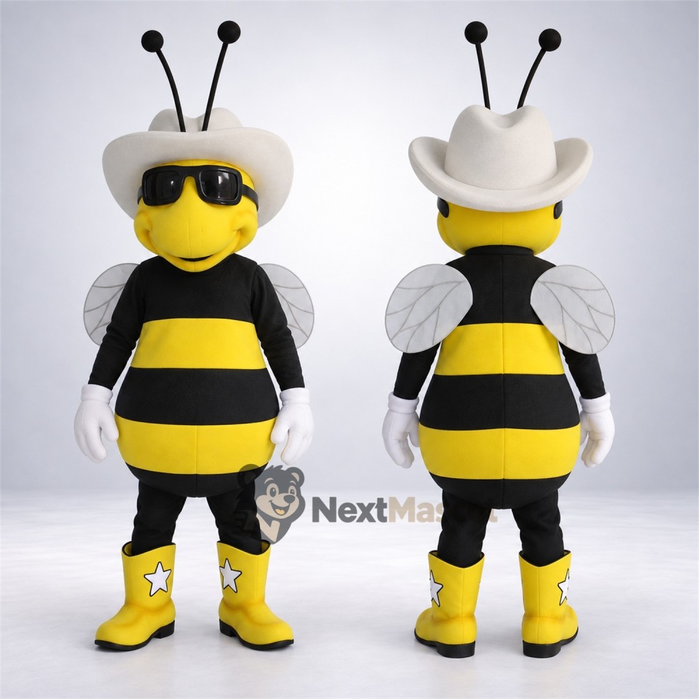 Bee Mascot Costume - Sunglasses for Garden Events Bee Mascot Costume - Sunglasses for Garden Events