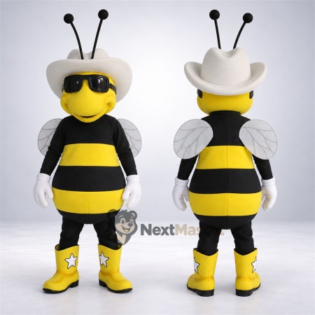 Bee Mascot Costume - Sunglasses for Garden Events Bee Mascot Costume - Sunglasses for Garden Events
